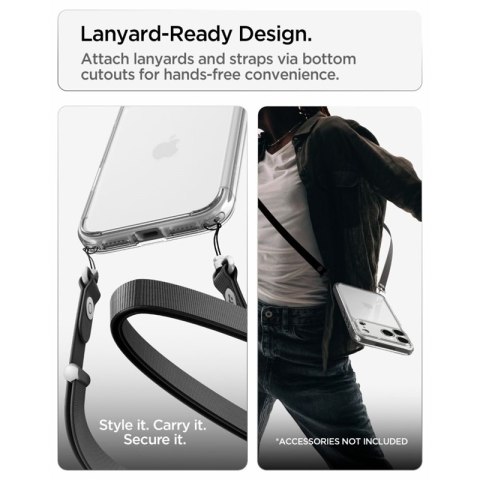 Spigen Ultra Hybrid - Etui do iPhone 18 Pro Max / 17 Pro Max (Crystal Clear)
