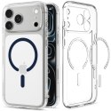 Spigen Ultra Hybrid Mag MagSafe - Etui do iPhone 18 Pro Max / 17 Pro Max (Clear/Deep Blue)