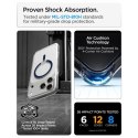 Spigen Ultra Hybrid Mag MagSafe - Etui do iPhone 18 Pro Max / 17 Pro Max (Clear/Deep Blue)