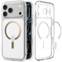 Spigen Ultra Hybrid Mag MagSafe - Etui do iPhone 18 Pro Max / 17 Pro Max (Clear/Gold)