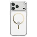 Spigen Ultra Hybrid Mag MagSafe - Etui do iPhone 18 Pro Max / 17 Pro Max (Clear/Gold)