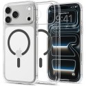 Spigen Ultra Hybrid Mag MagSafe - Etui do iPhone 18 Pro Max / 17 Pro Max (Clear/Graphite)
