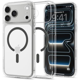 Spigen Ultra Hybrid Mag MagSafe - Etui do iPhone 18 Pro Max / 17 Pro Max (Clear/Graphite)
