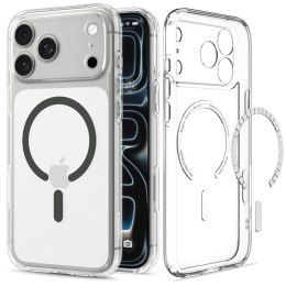 Spigen Ultra Hybrid Mag MagSafe - Etui do iPhone 18 Pro Max / 17 Pro Max (Clear/Graphite)