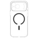 Spigen Ultra Hybrid Mag MagSafe - Etui do iPhone 18 Pro Max / 17 Pro Max (Clear/Graphite)