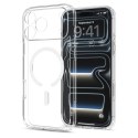 Spigen Ultra Hybrid Mag MagSafe - Etui do iPhone 18 Pro Max / 17 Pro Max (Clear/White)