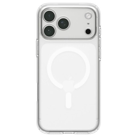 Spigen Ultra Hybrid Mag MagSafe - Etui do iPhone 18 Pro Max / 17 Pro Max (Clear/White)
