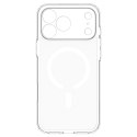 Spigen Ultra Hybrid Mag MagSafe - Etui do iPhone 18 Pro Max / 17 Pro Max (Clear/White)