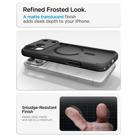 Spigen Ultra Hybrid Mag MagSafe - Etui do iPhone 18 Pro Max / 17 Pro Max (Frost Black)