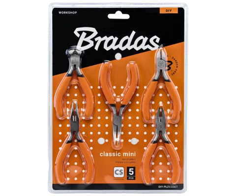 ZESTAW SZCZYPIEC DIY-PL21/2SET BRADAS