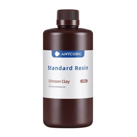 Żywica ANYCUBIC Standard Resin (karmazynowa glina)