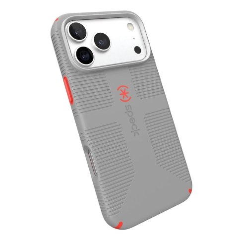 Speck Candyshell Grip MagSafe - Etui iPhone 18 Pro Max / 17 Pro Max (Overcast Grey)