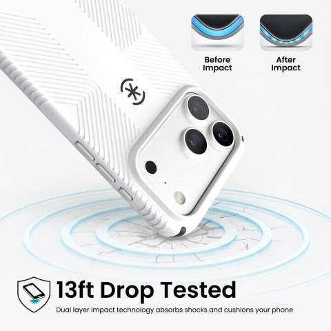 Speck Candyshell Icon MagSafe - Etui iPhone 18 Pro Max / 17 Pro Max (Vanilla Frost)