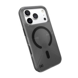 Speck Presidio Lux Grip MagSafe - Etui iPhone 18 Pro / 17 Pro (Obsidian)