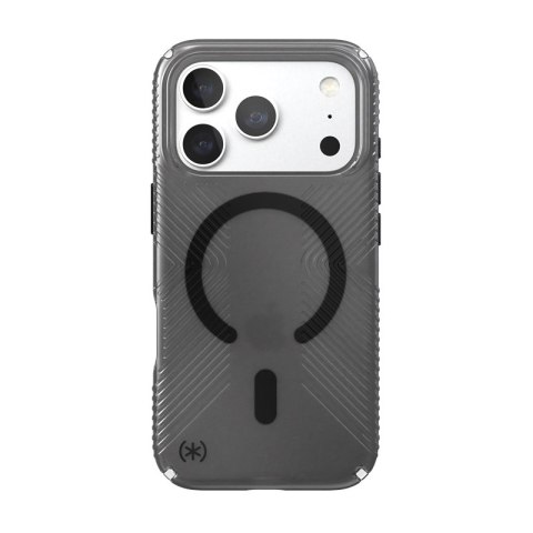 Speck Presidio Lux Grip MagSafe - Etui iPhone 18 Pro / 17 Pro (Obsidian)