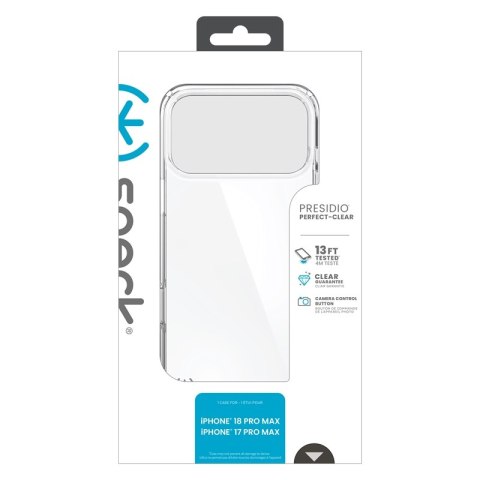 Speck Presidio Perfect Clear - Etui iPhone 18 Pro Max / 17 Pro Max (Clear)