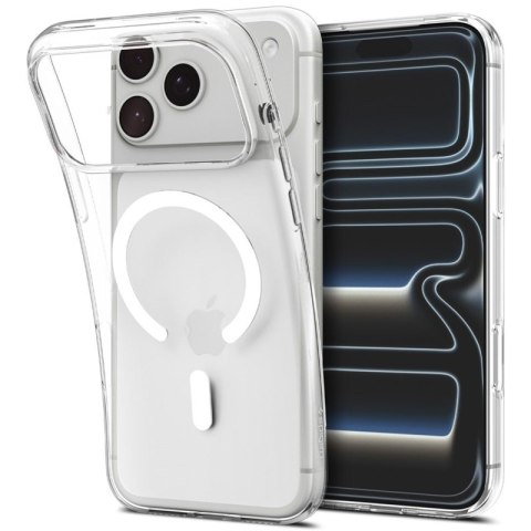 Spigen Liquid Crystal Mag MagSafe - Etui do iPhone 18 Pro Max / 17 Pro Max (Clear/White)