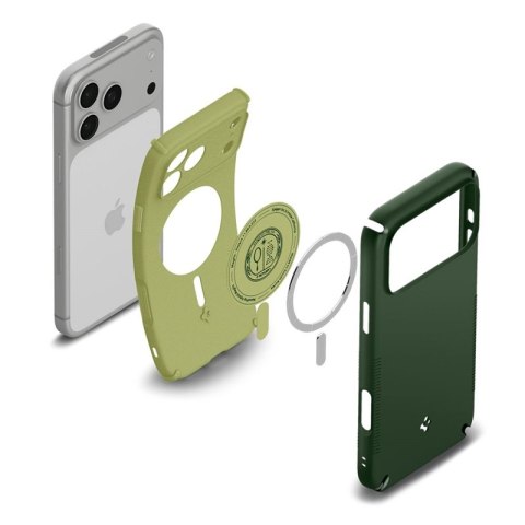 Spigen Nano Pop Mag MagSafe - Etui do iPhone 18 Pro Max / 17 Pro Max (Avo Green)