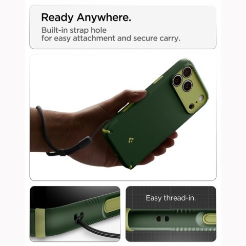 Spigen Nano Pop Mag MagSafe - Etui do iPhone 18 Pro Max / 17 Pro Max (Avo Green)