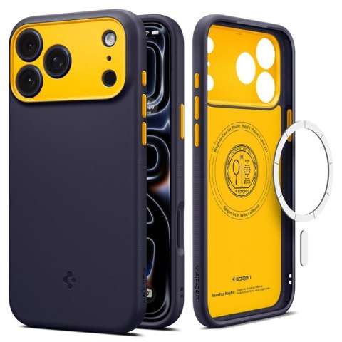 Spigen Nano Pop Mag MagSafe - Etui do iPhone 18 Pro Max / 17 Pro Max (Blueberry Navy)