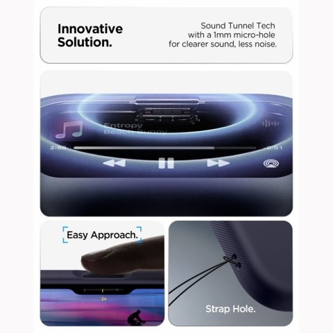 Spigen Nano Pop Mag MagSafe - Etui do iPhone 18 Pro Max / 17 Pro Max (Blueberry Navy)