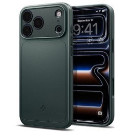 Spigen Thin Fit Mag MagSafe - Etui do iPhone 18 Pro / 17 Pro (Abyss Green)