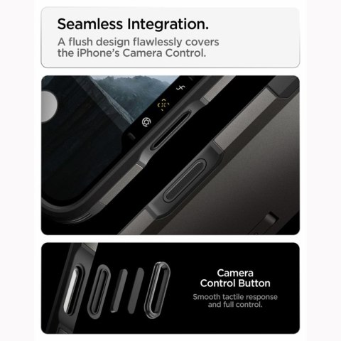 Spigen Tough Armor T Mag MagSafe - Etui do iPhone 18 Pro / 17 Pro (Gunmetal)