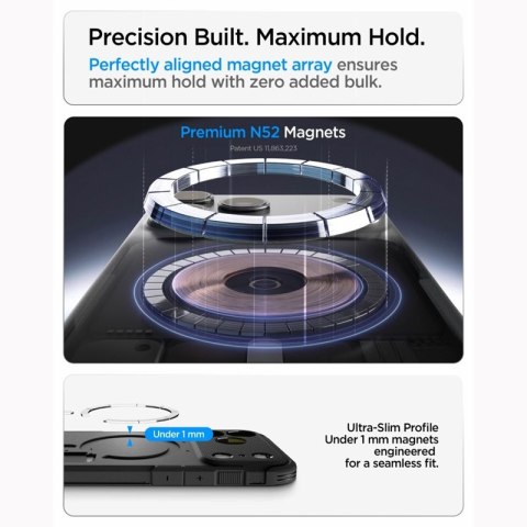 Spigen Tough Armor T Mag MagSafe - Etui do iPhone 18 Pro Max / 17 Pro Max (Black)