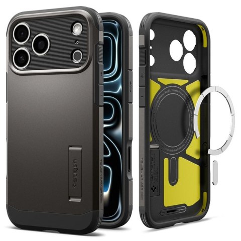 Spigen Tough Armor T Mag MagSafe - Etui do iPhone 18 Pro Max / 17 Pro Max (Gunmetal)