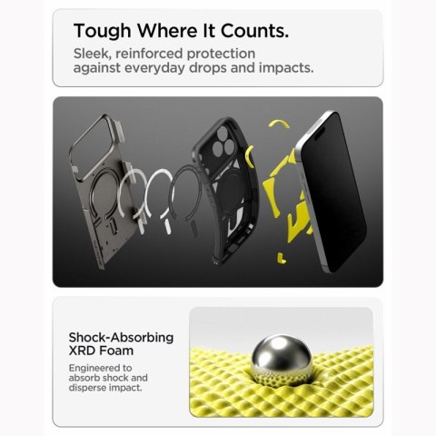 Spigen Tough Armor T Mag MagSafe - Etui do iPhone 18 Pro Max / 17 Pro Max (Gunmetal)