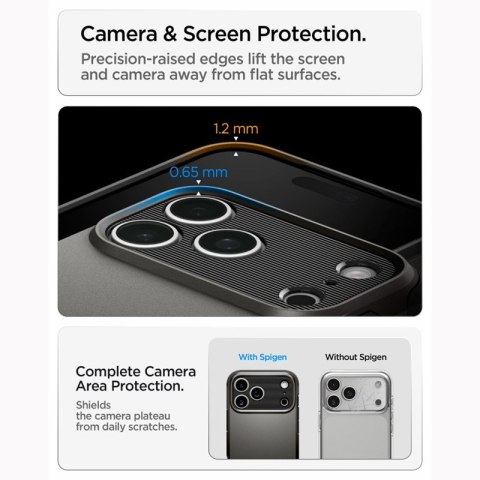 Spigen Tough Armor T Mag MagSafe - Etui do iPhone 18 Pro Max / 17 Pro Max (Gunmetal)