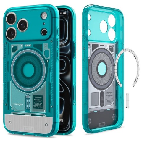 Spigen Ultra Hybrid Mag MagSafe - Etui do iPhone 18 Pro Max / 17 Pro Max (C-One Bondi Blue)