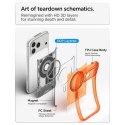 Spigen Ultra Hybrid Mag MagSafe - Etui do iPhone 18 Pro Max / 17 Pro Max (C-One Tangerine)