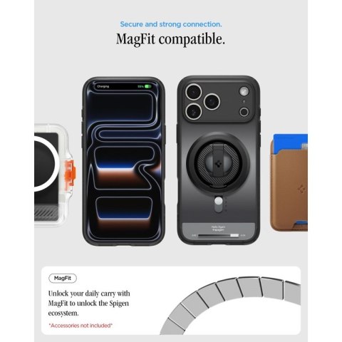 Spigen Ultra Hybrid Mag MagSafe - Etui do iPhone 18 Pro Max / 17 Pro Max (Classic Black)