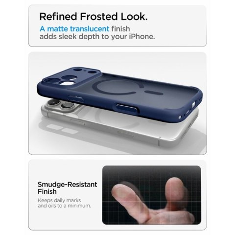 Spigen Ultra Hybrid Mag MagSafe - Etui do iPhone 18 Pro Max / 17 Pro Max (Frost Deep Blue)