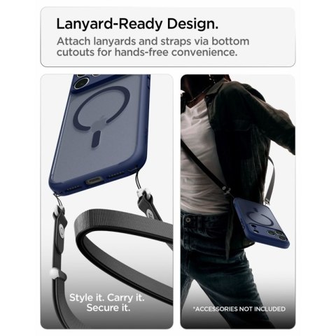 Spigen Ultra Hybrid Mag MagSafe - Etui do iPhone 18 Pro Max / 17 Pro Max (Frost Deep Blue)