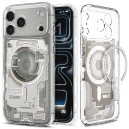 Spigen Ultra Hybrid Mag MagSafe - Etui do iPhone 18 Pro Max / 17 Pro Max (Zero One Natural Titanium)