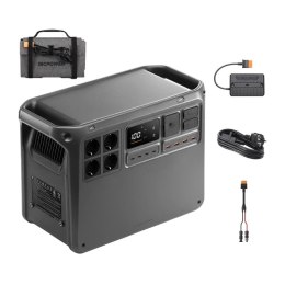 Zestaw DJI Power 2000 + panel solarny 200W + adapter MPPT + kabel MC4