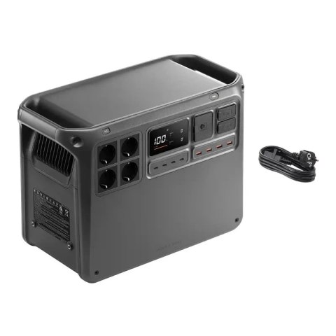 Zestaw DJI Power 2000 + panel solarny 200W + adapter MPPT + kabel MC4