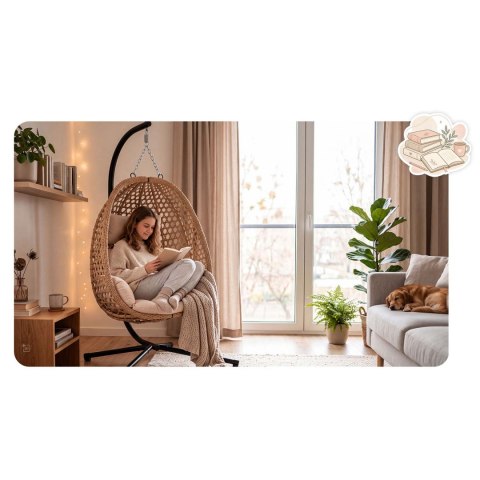 Fotel ogrodowy wiszący Veneziana Sofotel 290601