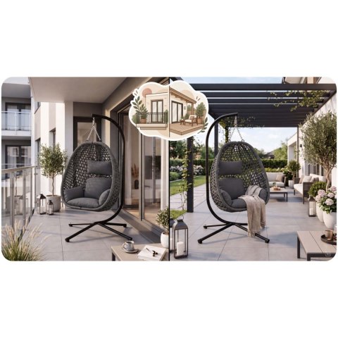 Fotel ogrodowy wiszący Veneziana Sofotel 290602