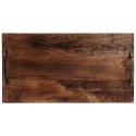 Taca Deska do Krojenia Serwowania Drewniana z Uchwytami ORION 56 x 29,6 cm