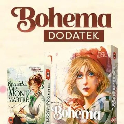 GRA BOHEMA: OPOWIEŚCI Z MONTMARTE - dodatek - PORTAL GAMES