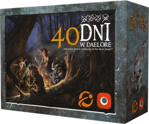 GRA TOO MANY BONES: 40 DNI W DAELORE - dodatek - PORTAL GAMES