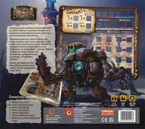 GRA TOO MANY BONES: GASKET - dodatek - PORTAL GAMES
