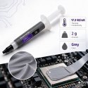 Qoltec Profesjonalna pasta termoprzewodząca 17.3 W/m-K | 2g | Szara