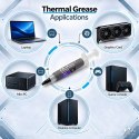 Qoltec Profesjonalna pasta termoprzewodząca 17.3 W/m-K | 2g | Szara