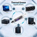 Qoltec Profesjonalna pasta termoprzewodząca 17.3 W/m-K | 4g | Szara