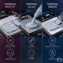 Qoltec Profesjonalna pasta termoprzewodząca 17.3 W/m-K | 4g | Szara