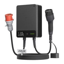 Ścienna ładowarka samochodowa Wallbox dé 22kW, 10m